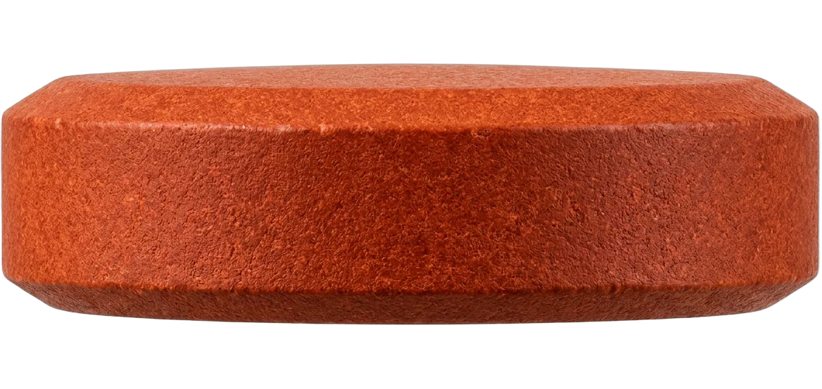 Gentle Iron – Mindre tretthet, skånsomt jern – one tablet standing up