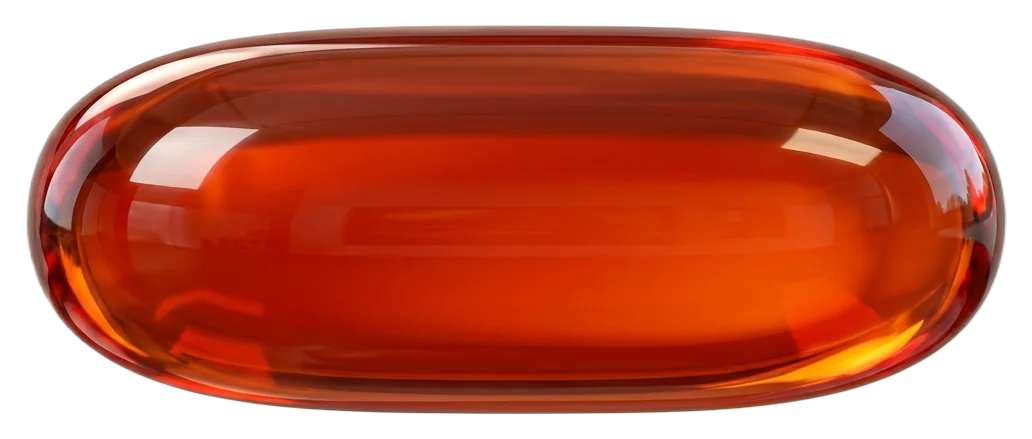 Omega-3 og krill – Hjerte og hjerne – one capsule lying down