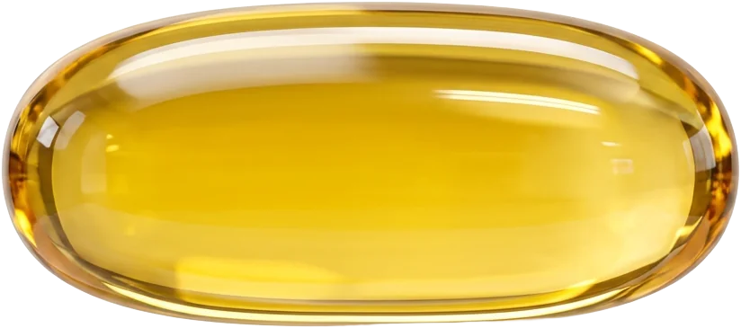 Omega-3 Strong 180 kapsler – Hjerte og hjerne – one capsule standing up