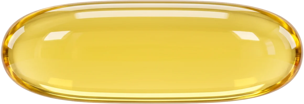 Omega-3 Supreme – Hjerte og hjerne, ekstra sterk – one capsule standing up