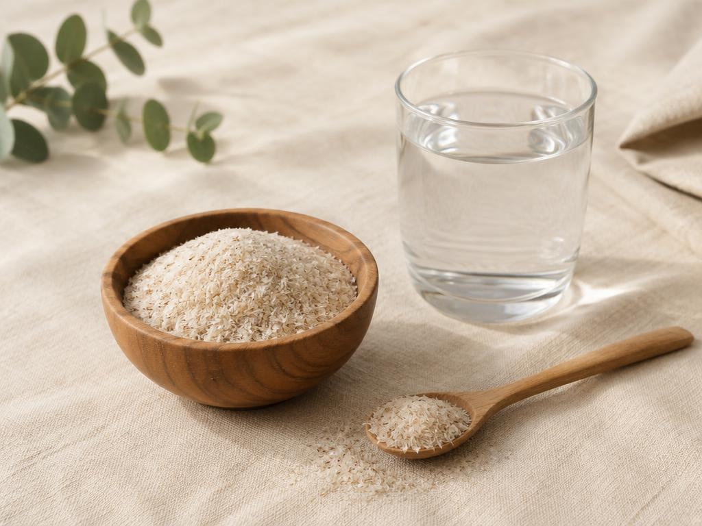 Naturlige kilder til psyllium husk (loppefrøskall)